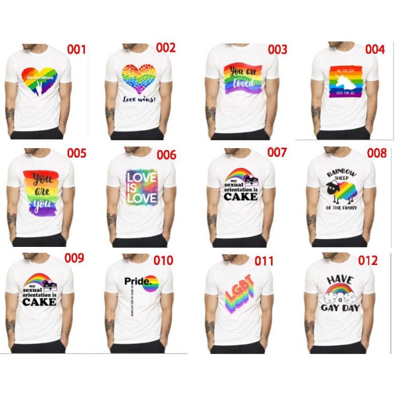 (image for) Gay Love Rainbow T Shirt