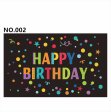 (image for) D801 Black&Golden Birthday Banner