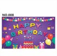 (image for) D801 Black&Golden Birthday Banner