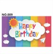 (image for) D801 Black&Golden Birthday Banner