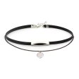 (image for) Dics Pendant Suede Choker Necklace