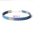 (image for) N313 Denim Collar Punk Choker Necklace