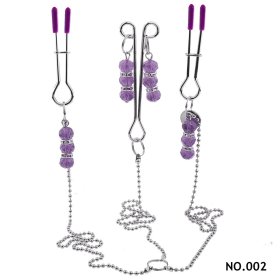 Beaded U Shape Nipple Clit Clip