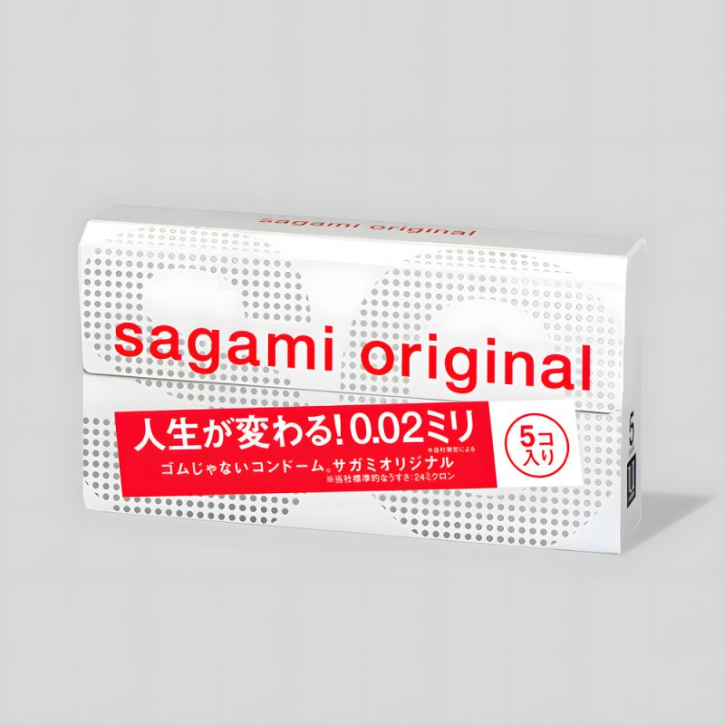 (image for) 5pcs Size M Sagami Original 002 (SHIP BE SEA ONLY)