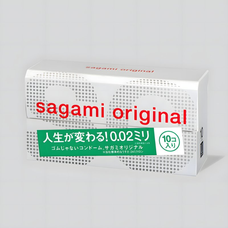(image for) 10pcs Size M Sagami Original 002 (SHIP BE SEA ONLY)