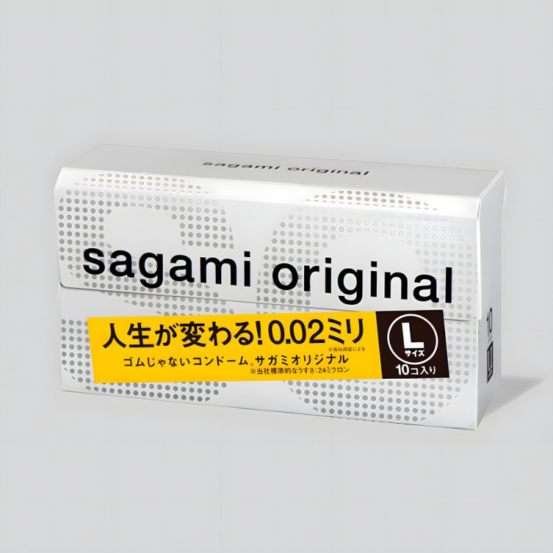 (image for) 10pcs Size L Sagami Original 002 (SHIP BE SEA ONLY)
