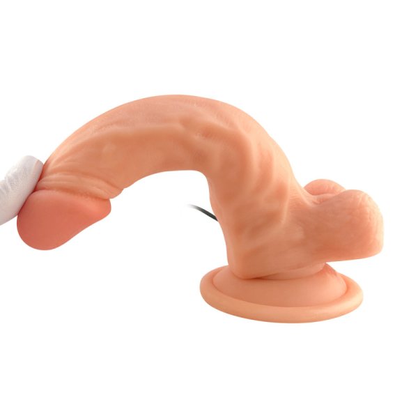 (image for) 7.5" Vibrating Realistic Dildo