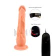 (image for) 9" Vibrating Realistic Dildo