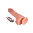 (image for) 8.0" Dual-Layered Nature-Feel Remote Control Thrusting Silicone Dildo