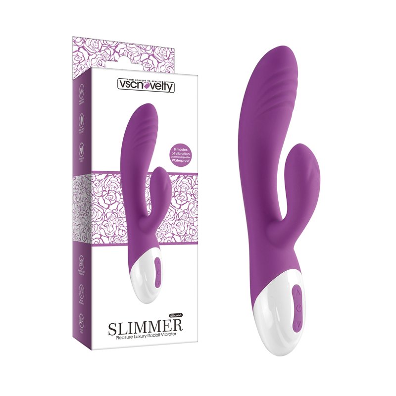 (image for) Pleasure Luxury Rabbit Vibrator - Slimmer