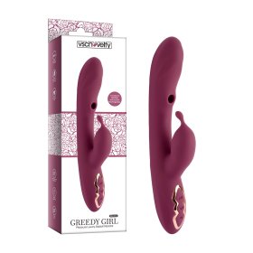 Pleasure Luxury Rabbit Vibrator- Greedy Girl