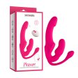 (image for) Pleasure Luxury Double Duty Remote Control Strapless Strap-on