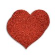 (image for) Glitter Heart-Assorted( Silver,Gold,Red Black) -4 Pair