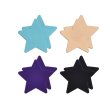 (image for) Stars I-Assorted ( Vanilla,Puprle,Seafoam, Black) -4 Pair