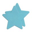(image for) Stars I-Assorted ( Vanilla,Puprle,Seafoam, Black) -4 Pair