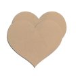 (image for) Hearts I-Assorted ( Vanilla,Puprle,Seafoam, Black) -4 Pair