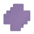 (image for) Cross II-Assorted ( Fuschia,Pink,Thistle, Blue) -4 Pair