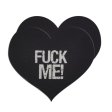 (image for) Hearts-Fuck Me-Assorted ( Vanilla,Purple,Black, Pink) -4 Pair