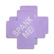 (image for) Cross-Spank Me-Assorted ( Fuschia,Seafoam,Thistle, Blue) -4 Pair
