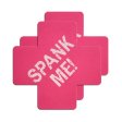 (image for) Cross-Spank Me-Assorted ( Fuschia,Seafoam,Thistle, Blue) -4 Pair