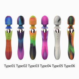 Gradient Silicone Massager Wand