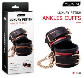 Leather Ankle Cuffs