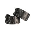 (image for) Studded Leather Handcuffs