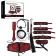 9pcs Floral Lace Bondage Kits