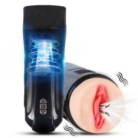 Truda - Vagina Sunction Vibrating Male Masturbation Cup