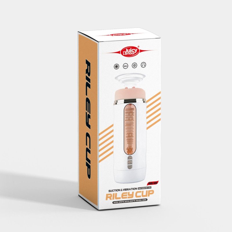 (image for) Riley - Suction $ Vibrating Male Masturbator