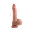 (image for) 7.2” Dual-Layered Nature-Feel Silicone Dildo