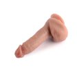 (image for) 7.2” Dual-Layered Nature-Feel Silicone Dildo