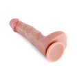 (image for) 9.5” Dual-Layered Nature-Feel Silicone Dildo