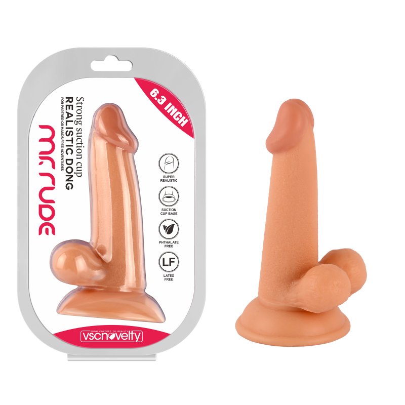 (image for) Mr. Rude 6.3\" Realistic Dong