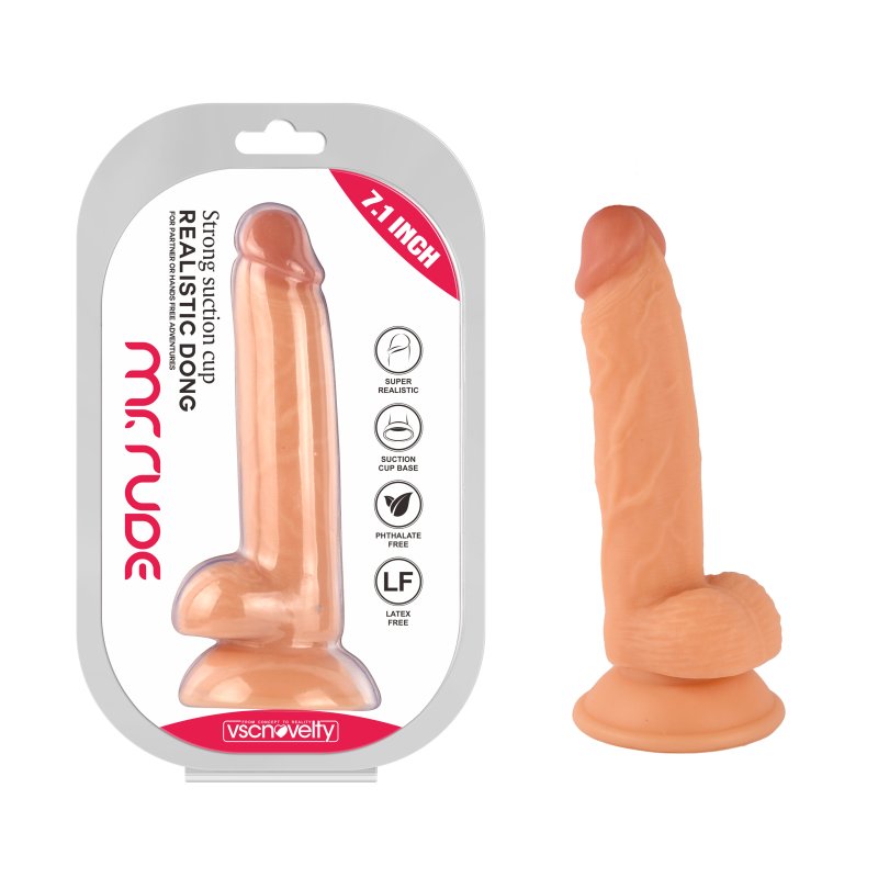 (image for) Mr. Rude 7.2\" Realistic Penis