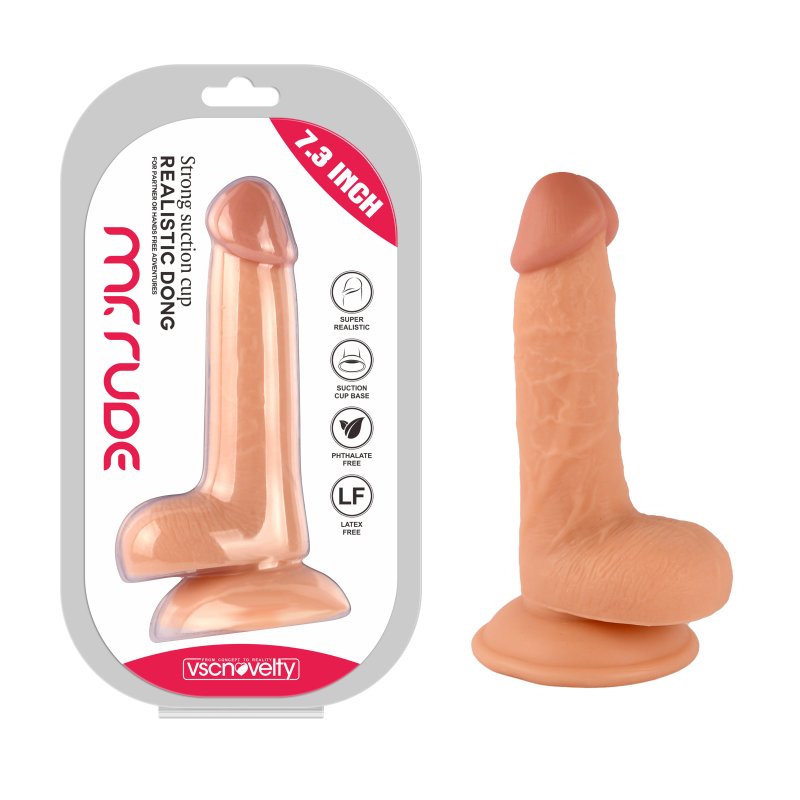 (image for) Mr. Rude 7.3” Realistic Dong