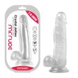 (image for) 7.9 " Mr. Rude -Crystal Jellies Realistic Dildo