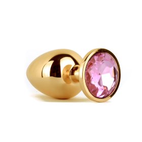 Jewelled Secret Butt Plug Gold