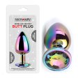 (image for) Jewelled Secret Butt Plug Rainbow
