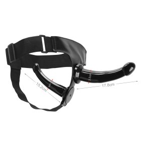 Black Magic Unisex Strap-On Dildo for both receiver and wearer