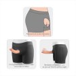 (image for) Packer-Wear Unisex Strap-On Harness Boxer Shorts Kit with Dual Layer Bendable Dildo 7.5”