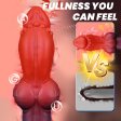 (image for) 8.6" Creature Cock Silicone Dog Dildo