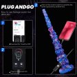 (image for) 17.7 in APP Smart Endoscope Skull Dildo