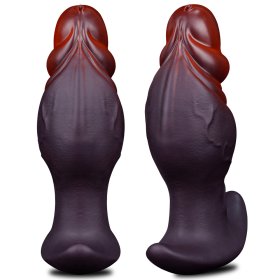 6.8" Silicone Anchor Base Anal Dildo