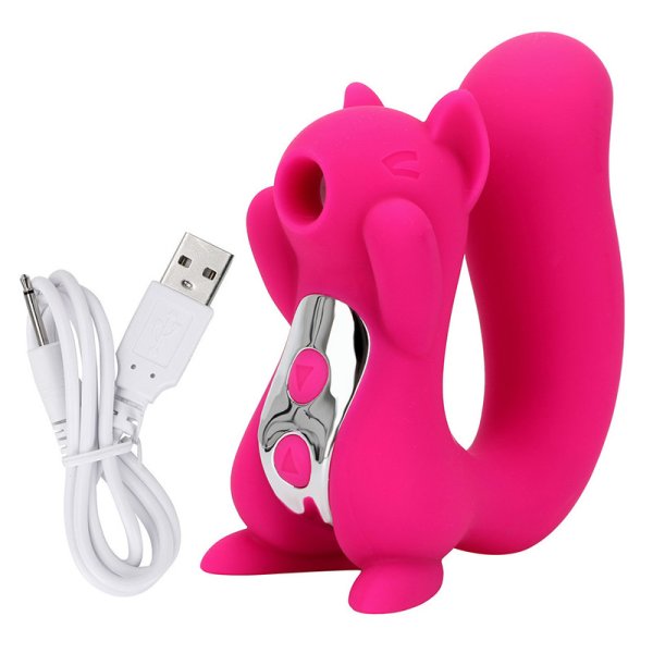 (image for) Squirrel Suction & Vibration Vibrator
