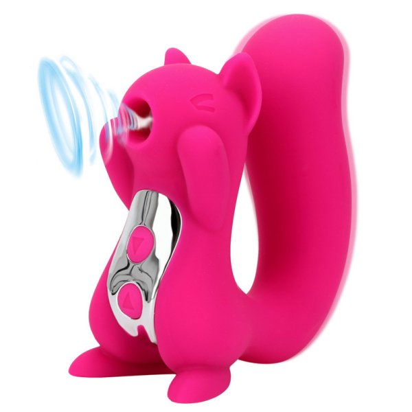 (image for) Squirrel Suction & Vibration Vibrator