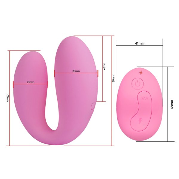 (image for) U Smile Vibrator for Solo Or Couples - Wireless