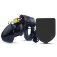 (image for) Electro Lockdown Estim Male Chastity Cage - Black