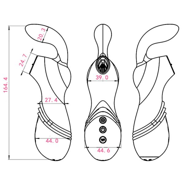 (image for) Oral Sex Suck Clit Vibrator
