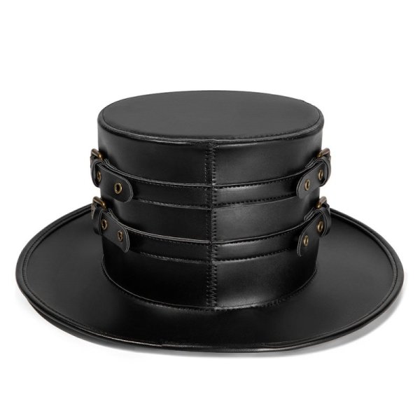 (image for) Men's Steampunk Metal Elk Hat